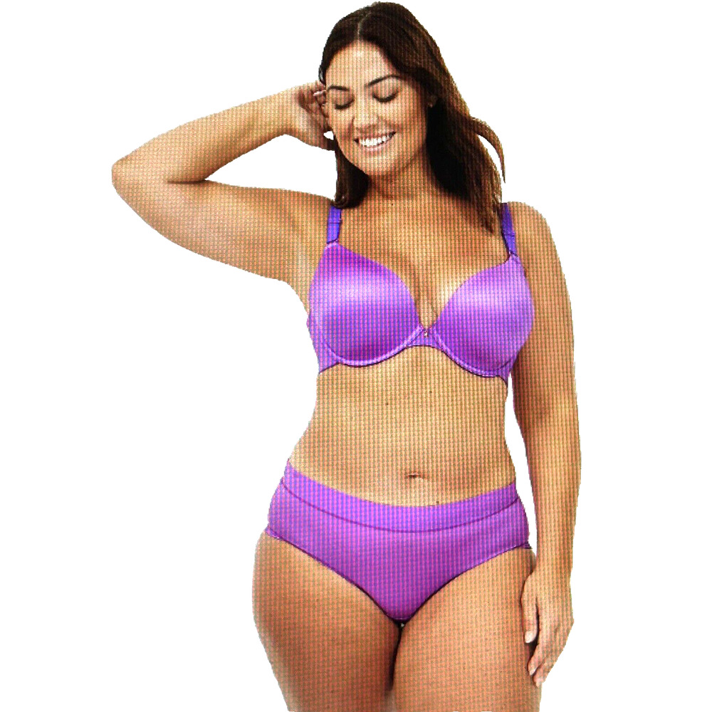 NWT Lane Bryant Orchid Purple Bliss Stretch Nylon Hipster Panties Size 2X 22 24